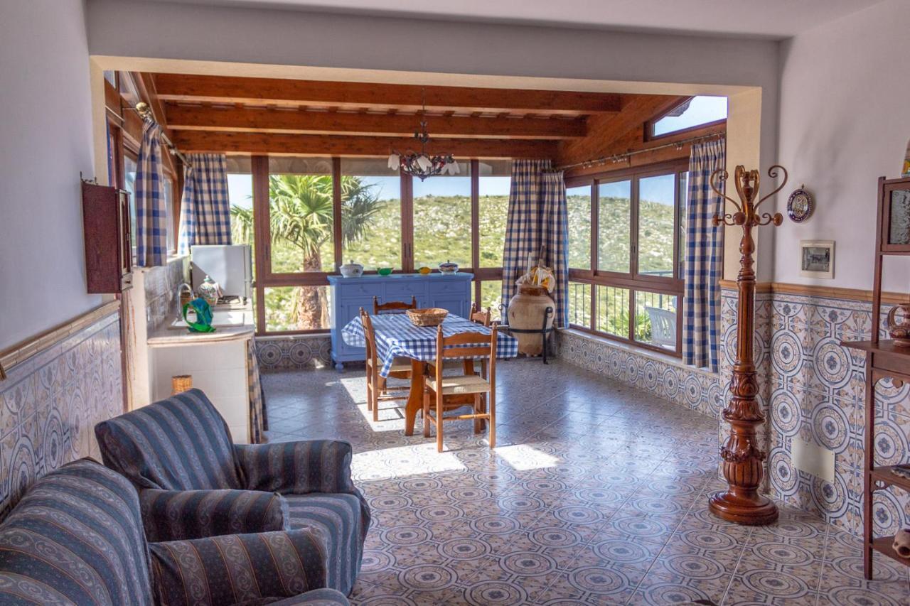 סן ויטו לו קאפו Villa Azzurra Con Vista Sul Mare מראה חיצוני תמונה