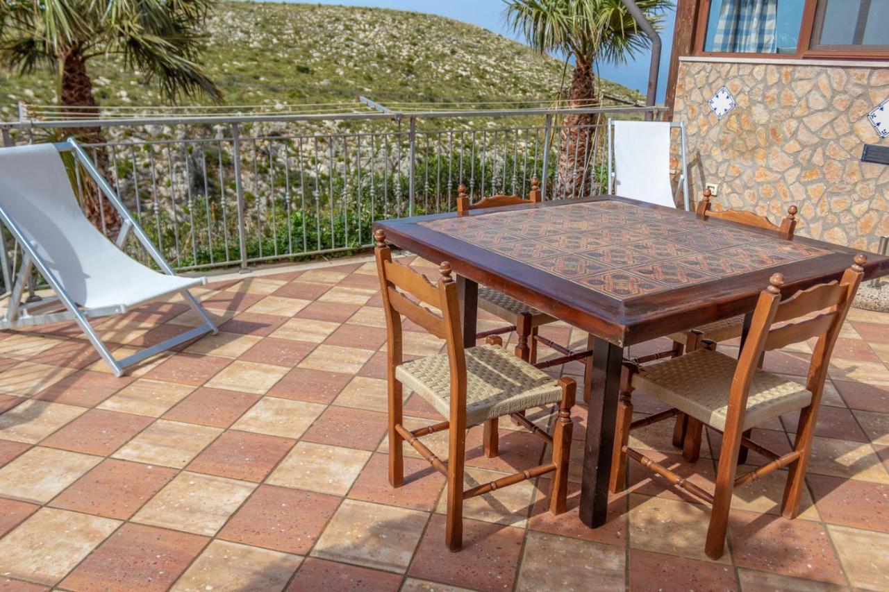 סן ויטו לו קאפו Villa Azzurra Con Vista Sul Mare מראה חיצוני תמונה