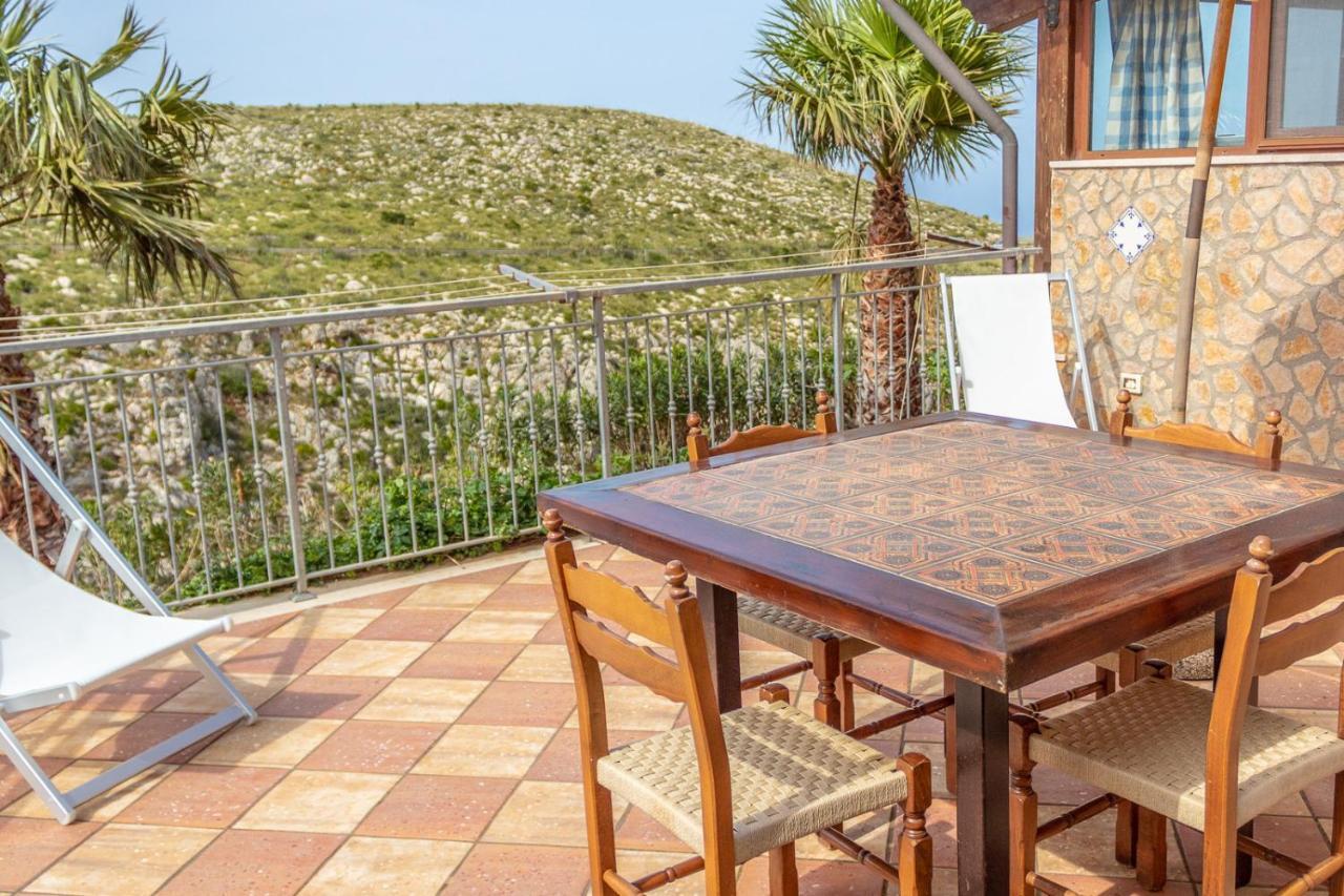 סן ויטו לו קאפו Villa Azzurra Con Vista Sul Mare מראה חיצוני תמונה